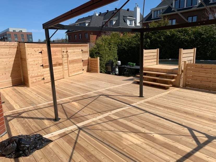 Réalisation Patios & Clôtures Boisvert