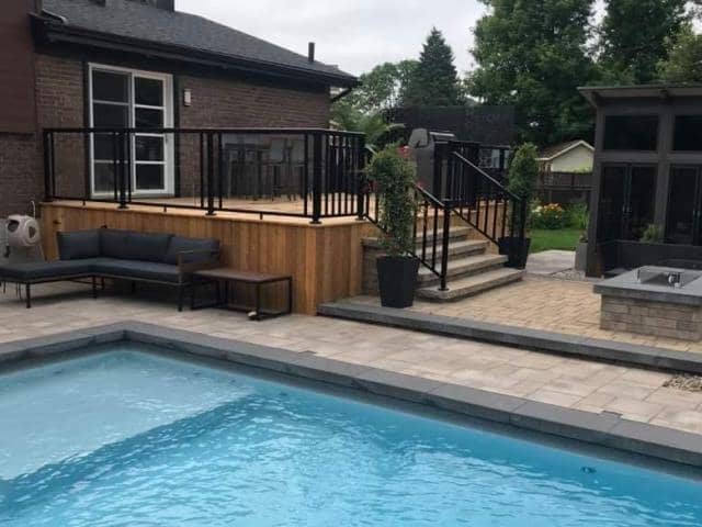 Réalisation Patios & Clôtures Boisvert