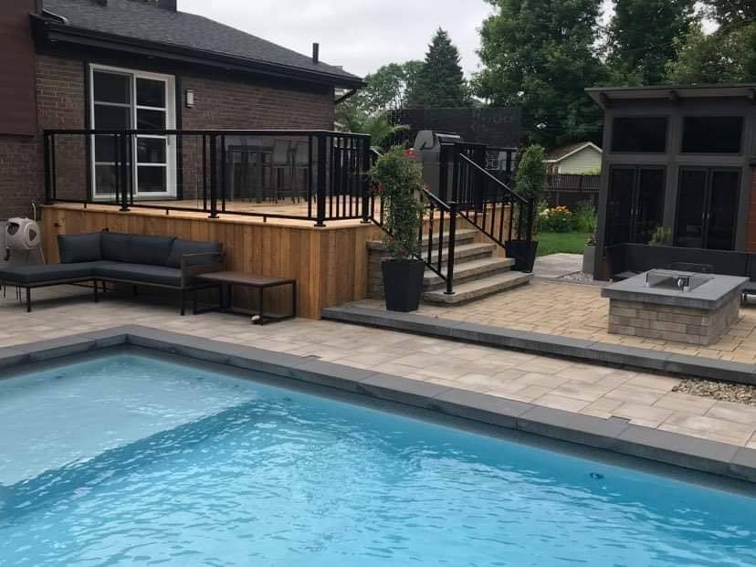 Réalisation Patios & Clôtures Boisvert
