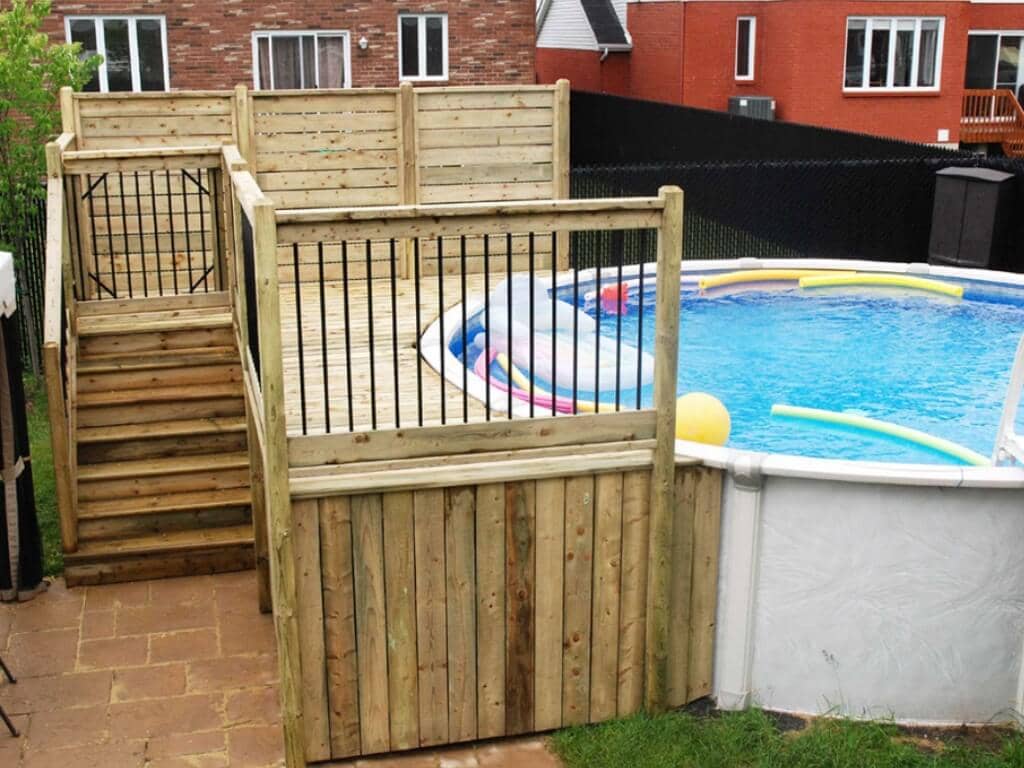 Réalisation Patios & Clôtures Boisvert