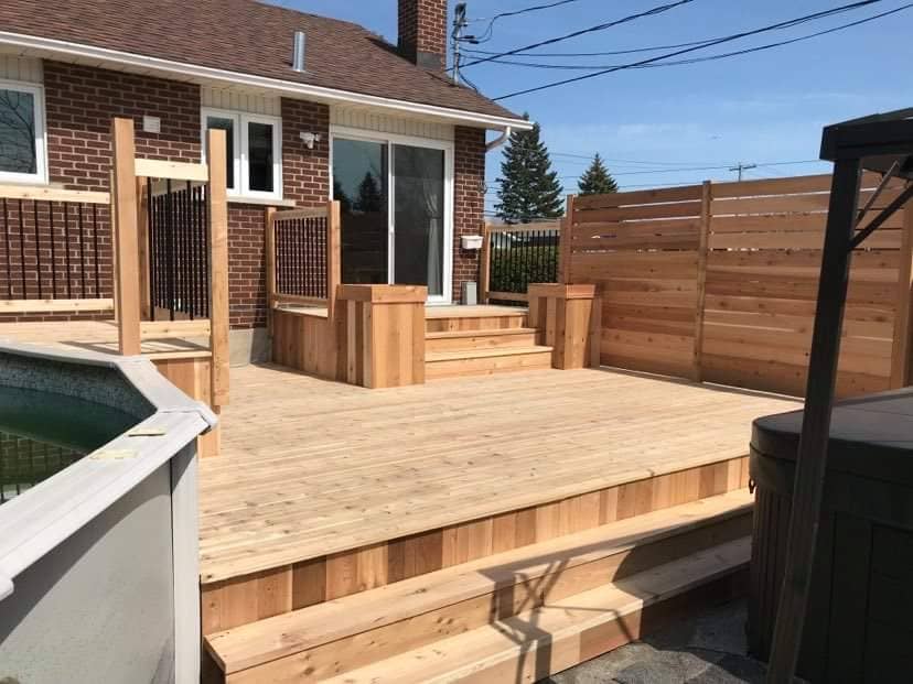 Réalisation Patios & Clôtures Boisvert